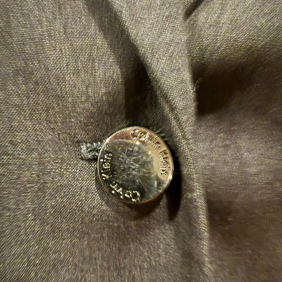 *PRE-OWNED* Calvin Klein Women's Size 2 Two Button Lux Blazer - Picture 4 of 7